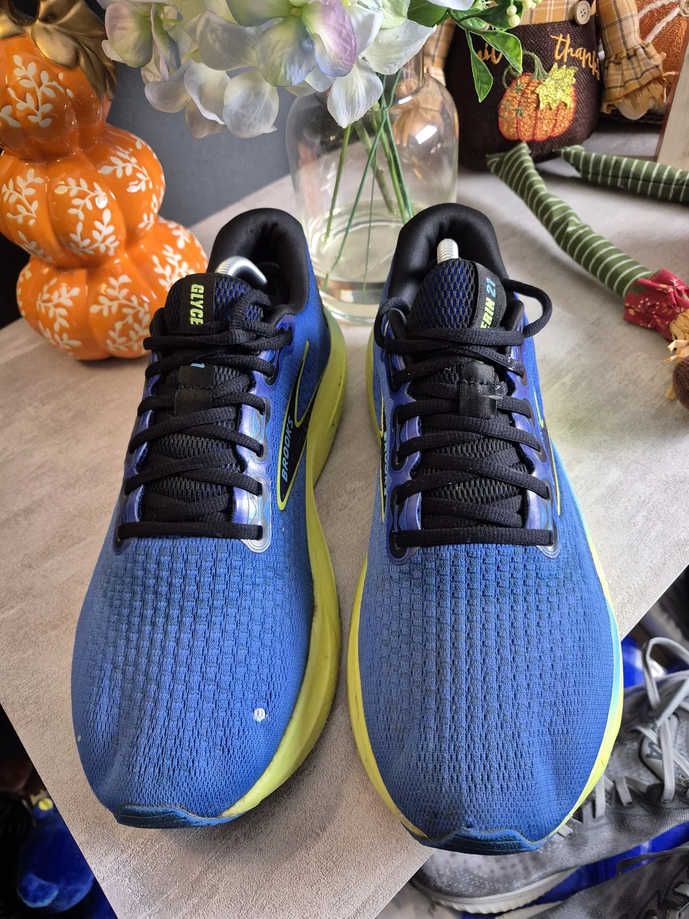 Brooks Men's Blue/Grey Running Shoes - Glycerin 21.Size 11